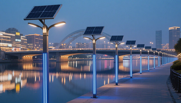 commercial solar street lights